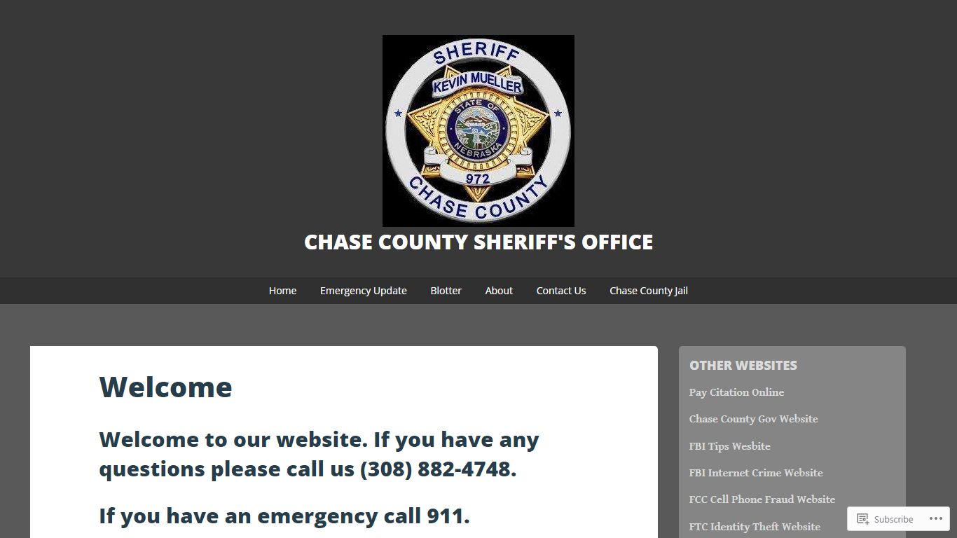 Chase County Sheriff's Office